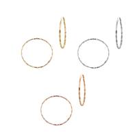 14K Hammered Stacking Ring