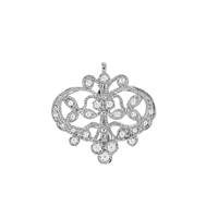 Sterling Silver Cubic Zirconia Enhancer