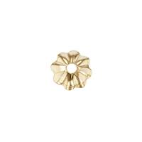 14K Tulip Bead Cap