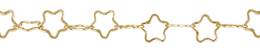 8.0mm Widh Flat Star Gold Filled Chain