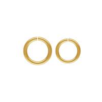 Gold Filled Round Jumpring 0.65mm Thick (22 Gauge)