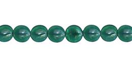 Green Agate Round Shape Gemstones