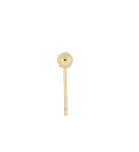 gold filled 3mm ball stud earring