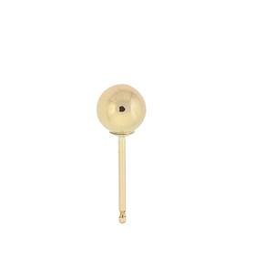 gold filled 5mm ball stud earring