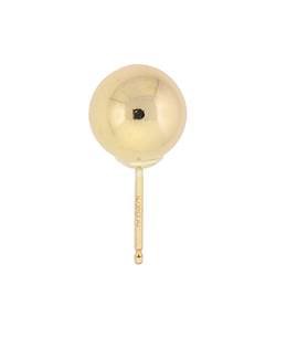 gold filled 8mm ball stud earring