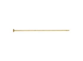 gold filled 1.5 inches 22 gauge headpin