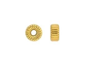 corrugated roundel bead 6mm