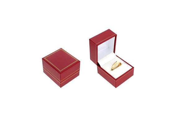 red classic rectangular box