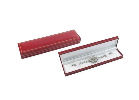 red classic rectangular box