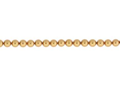 6mm bright gold 5810 swarovski pearls