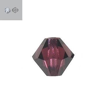 4mm burgundy 5328 swarovski bead