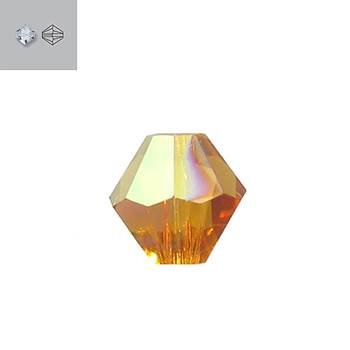 6mm topaz aurore boreale 5328 swarovski bead