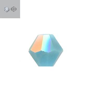 3mm turquoise aurore boreale 5328 swarovski bead