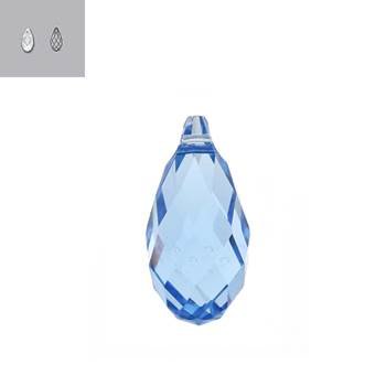 13x6.5mm aquamarine 6010 swarovski pendant