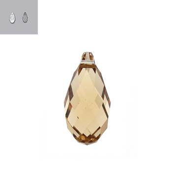 13x6.5mm light colorado topaz 6010 swarovski pendant