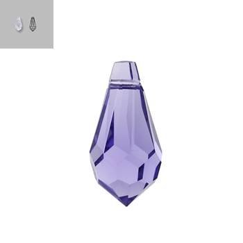 15x7.5mm tanzanite 6000 swarovski pendant