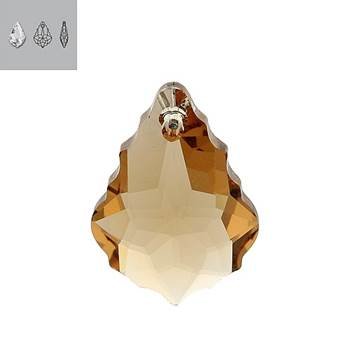 22x15mm light colorado topaz 6090 swarovski pendant