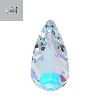 34x20mm crystal aurore boreale 6100 swarovski pendant