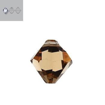 6mm light colorado topaz 6301 swarovski pendant