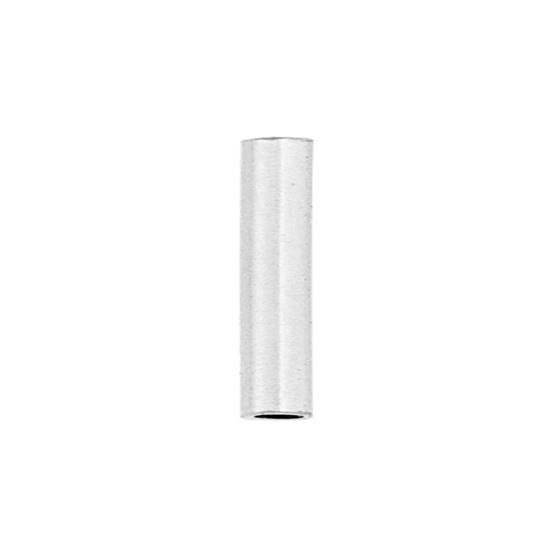 sterling silver 12.7x2mm hollow tube spacer