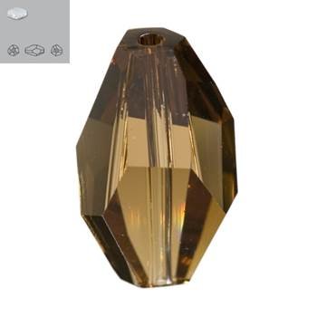 12x8mm smoked topaz 5203 swarovski bead