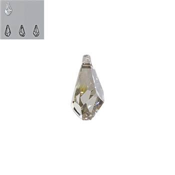 17mm crystal silver shade 6015 swarovski pendant