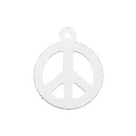 ss 11mm peace charm