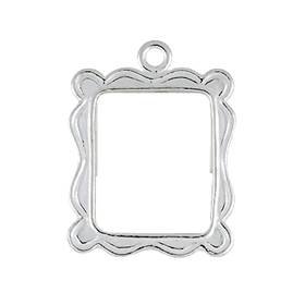 sterling silver 15x12mm rectangle picture frame