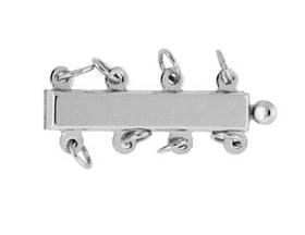 14kw 4x21mm 4 strands multi-strand bar clasp