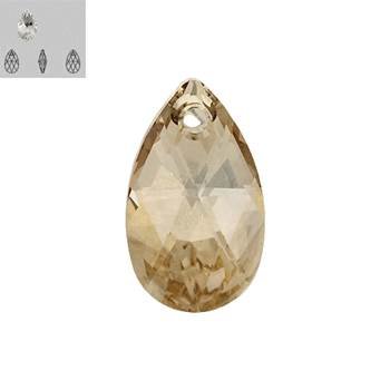 28mm crystal golden shadow 6106 swarovski pendant