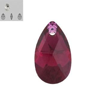 16mm ruby 6106 swarovski pendant