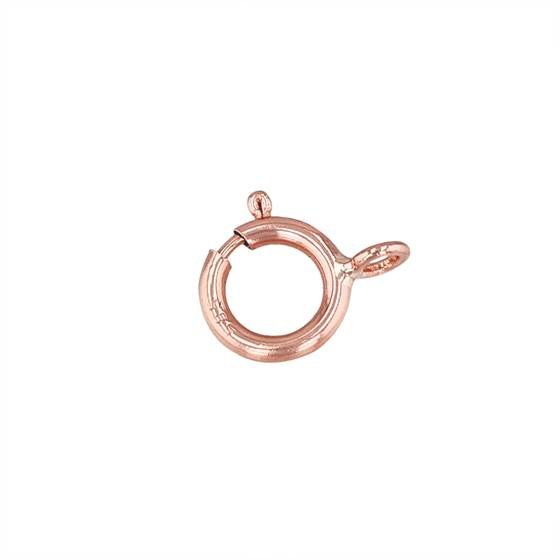 14kr 5.5mm closed ring springring clasp