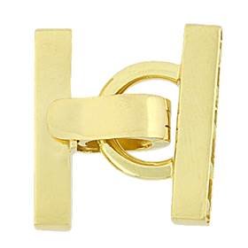 vermeil 25mm multi-row fold over clasp