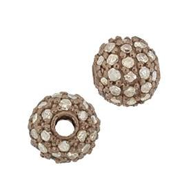 14kr 6mm diamond ball bead