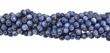 8mm round quality (-a) kyanite round bead