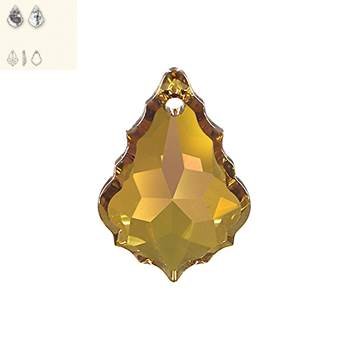 28mm crystal copper 6091 swarovski pendant