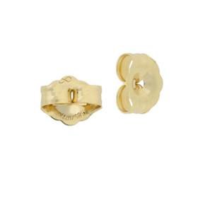 14ky 5.5x0.91mm hole earring friction earnut