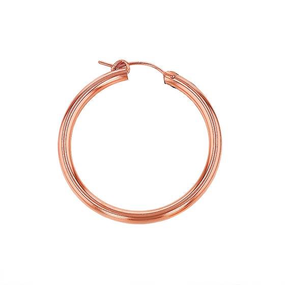 r- gf 18x3mm flex hoop earring