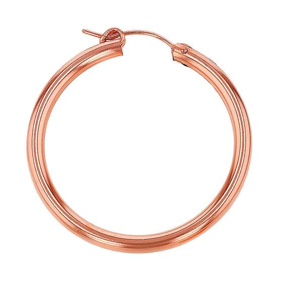 r- gf 50x3mm flex hoop earring