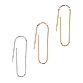 14K Paper Clip Earwire