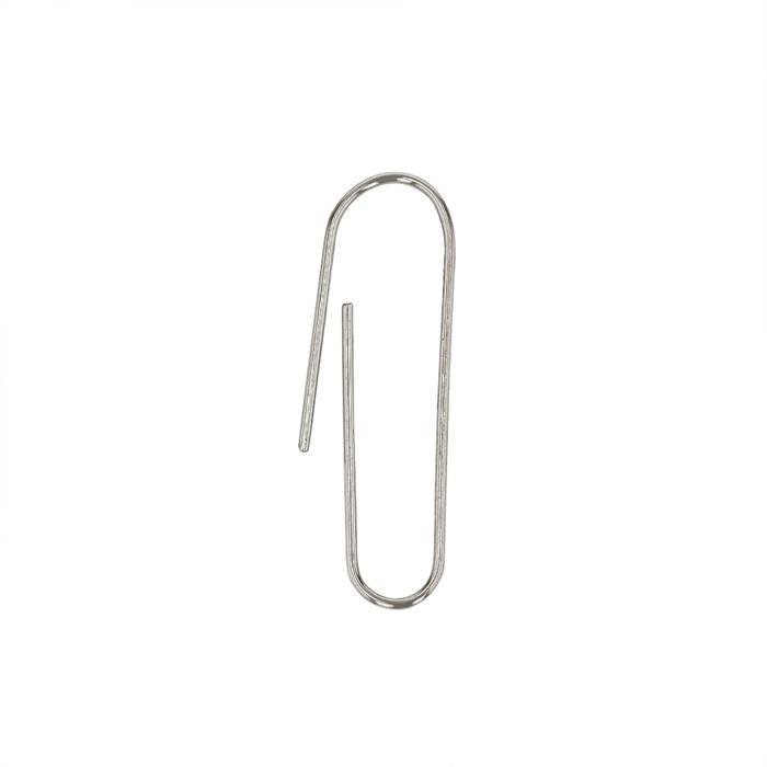 14kw 25x6mm paper clip earwire earring