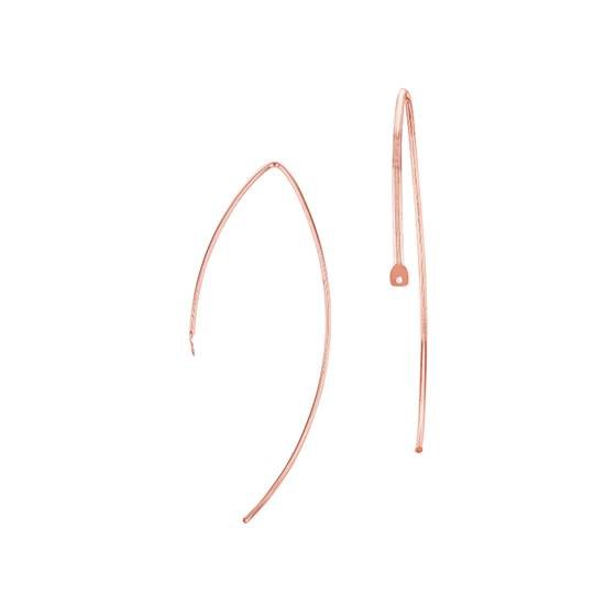 r- gf 16x36mm v shape flat end earwire with hole