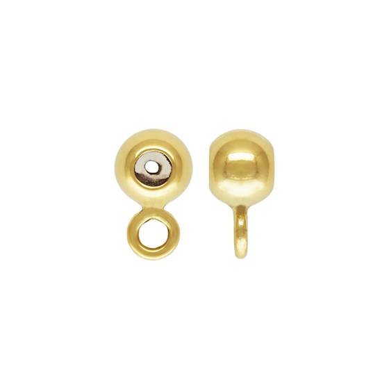 gf 3mm smart bead with 0.5mm silicon hole and closed jumpring