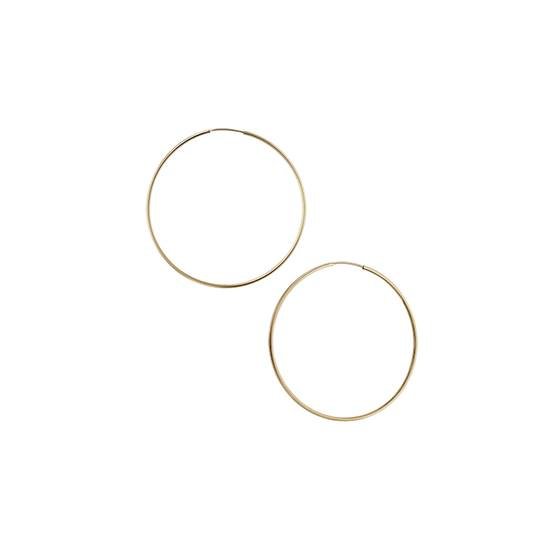 gf 17mm square tubing endless earring