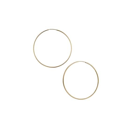 gf 20mm square tubing endless earring