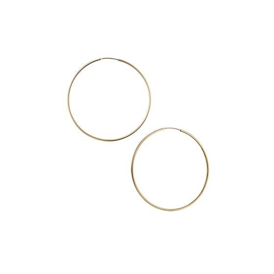 gf 24mm square tubing endless earring