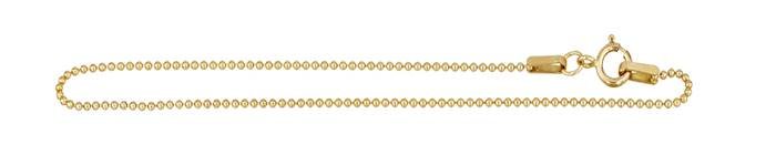 gf 7 inches chain bracelet with springring clasp