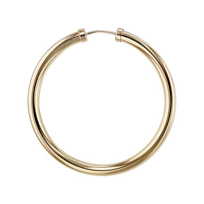 gf 3x57mm endless hoop earring