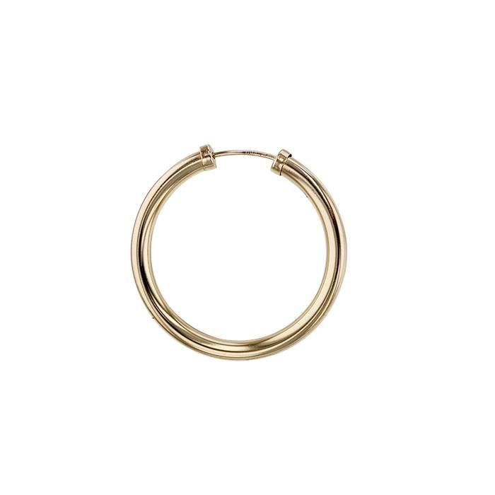 gf 3x29mm endless hoop earring