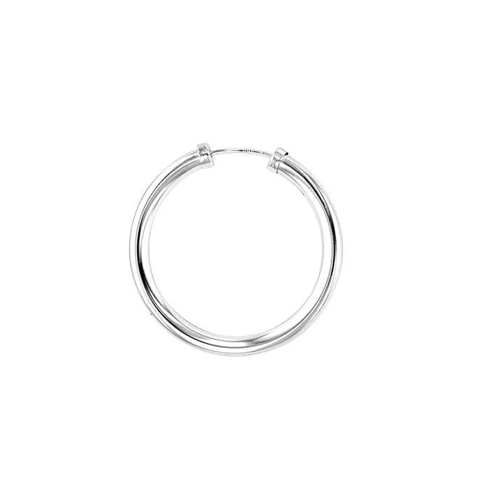 ss 3x29mm endless hoop earring